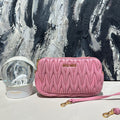   Miumiu small camera bag pink 13338.