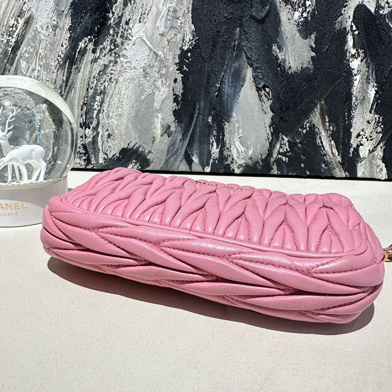 Miumiu small camera bag pink 13338