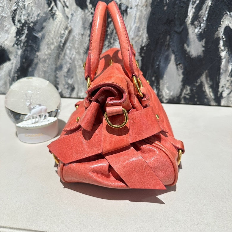 Miumiu bowtie bag pink 13369