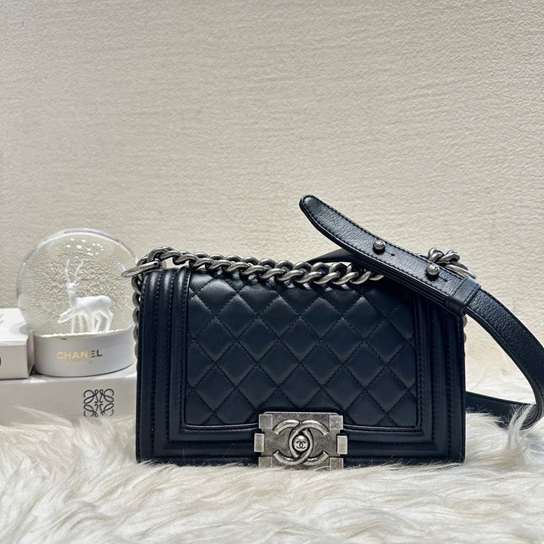 Chanel Leboy small lamskin microchipped 20162
