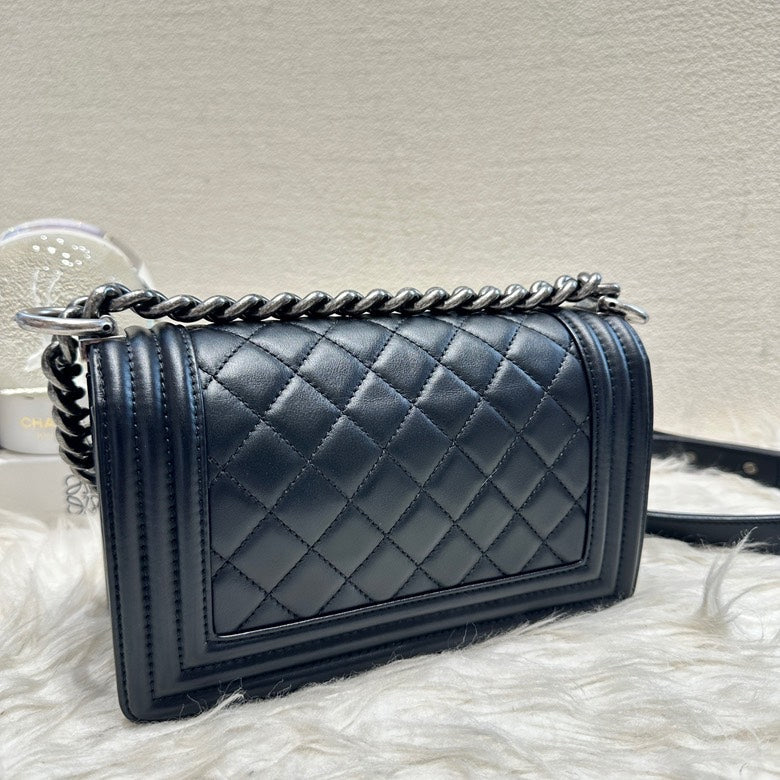 Chanel Leboy small lamskin microchipped 20162