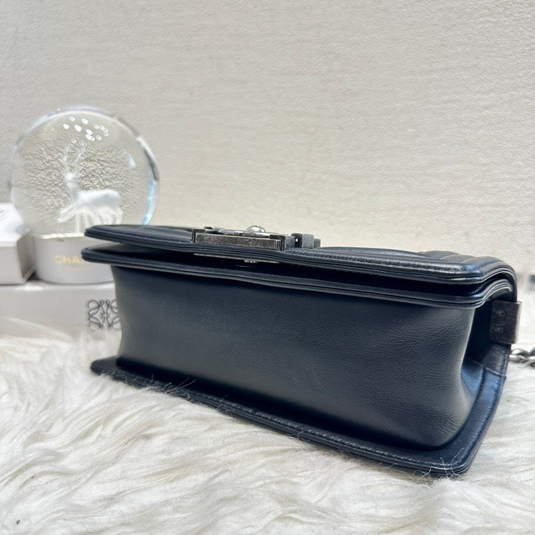 Chanel Leboy small lamskin microchipped 20162