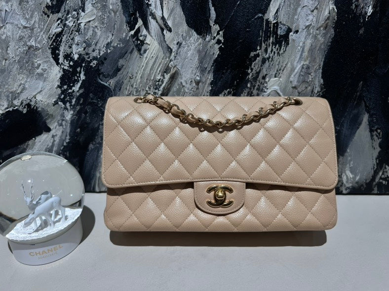   Chanel CF medium caviar.