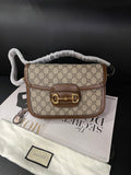 🔥 Pre - owned Gucci Horsebit 1955 Crossbody BagB6532