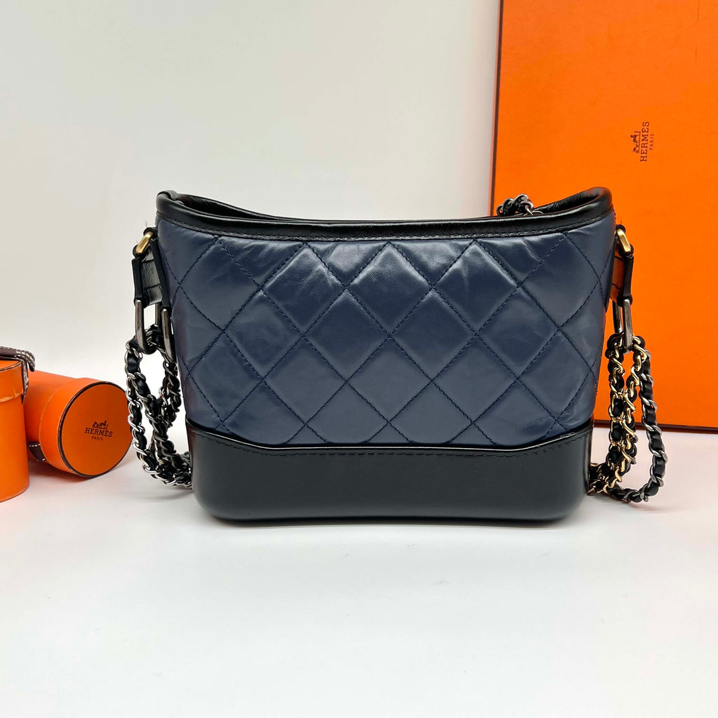 Chanel Gabrielle Small Blue 98% New