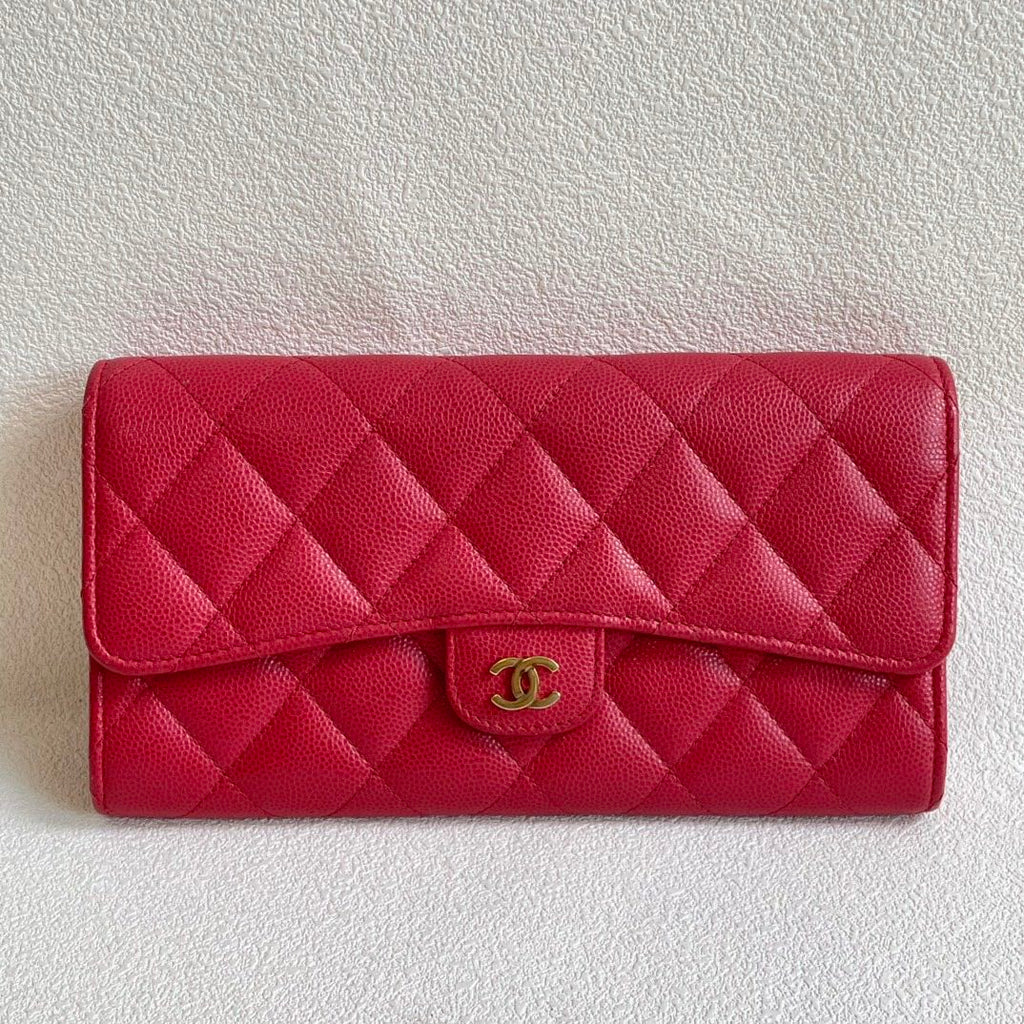 💕 Chanel Classic Wallet, Caviar Leather (2017) #15558