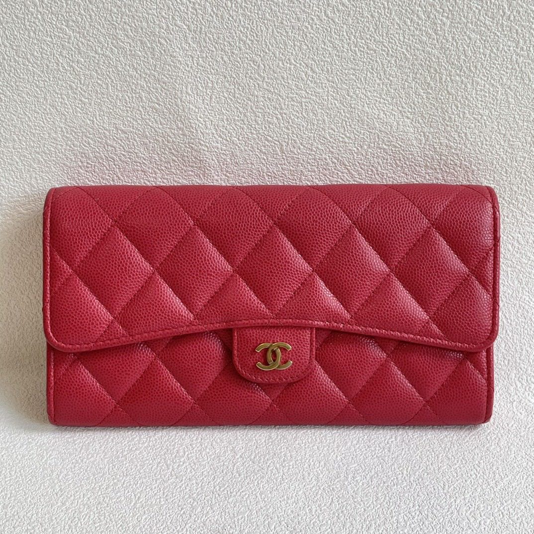 💕 Chanel Classic Wallet, Caviar Leather (2017) #15558