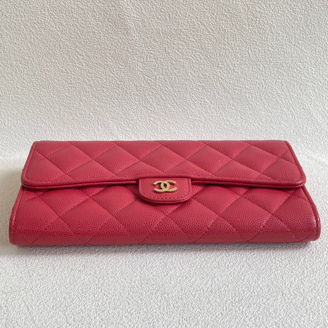 💕 Chanel Classic Wallet, Caviar Leather (2017) #15558