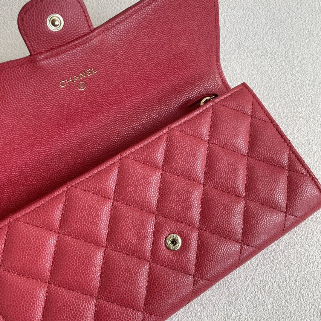 💕 Chanel Classic Wallet, Caviar Leather (2017) #15558