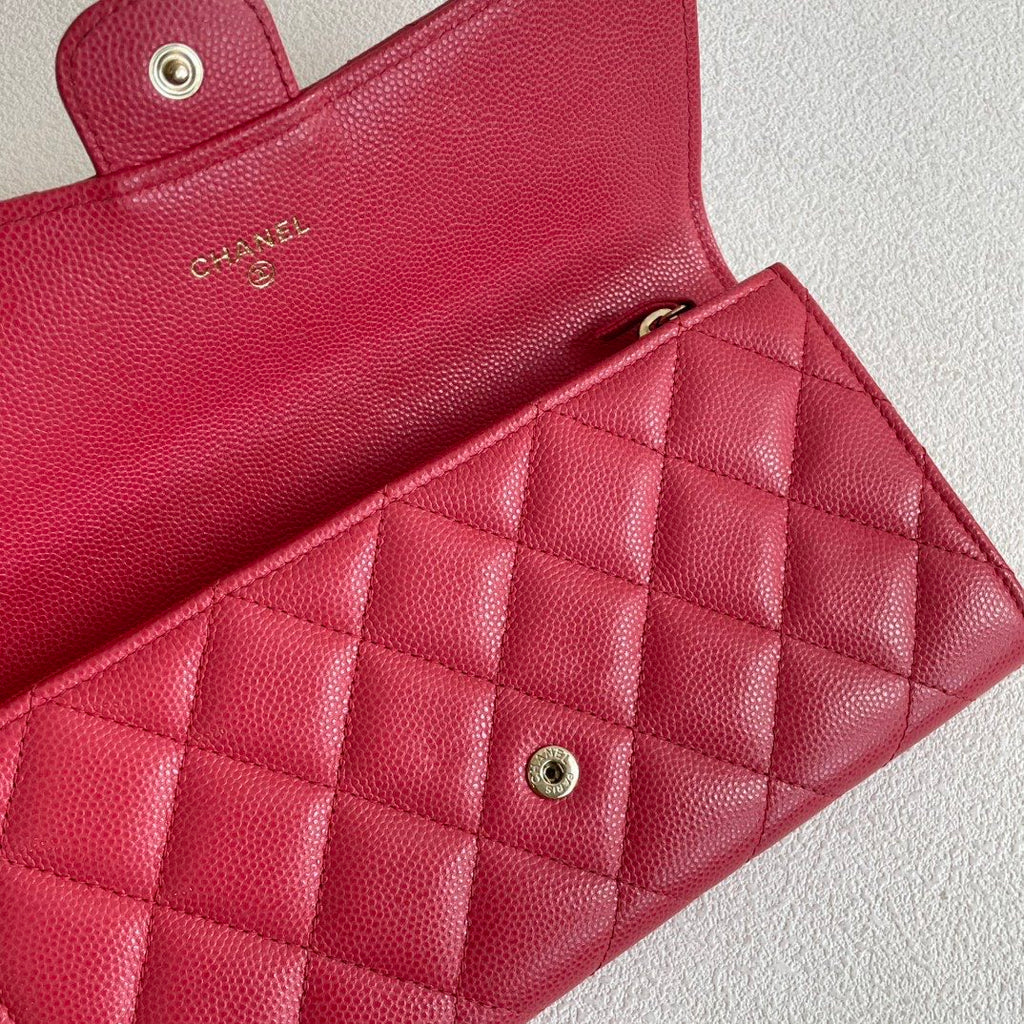 💕 Chanel Classic Wallet, Caviar Leather (2017) #15558