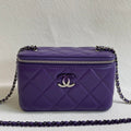 Unused🆕 Chanel 24C Vanity Case Lambskin #15907