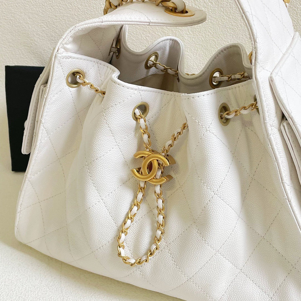 99%New🆕 Chanel 25Bag mini, Caviar Leather #15912
