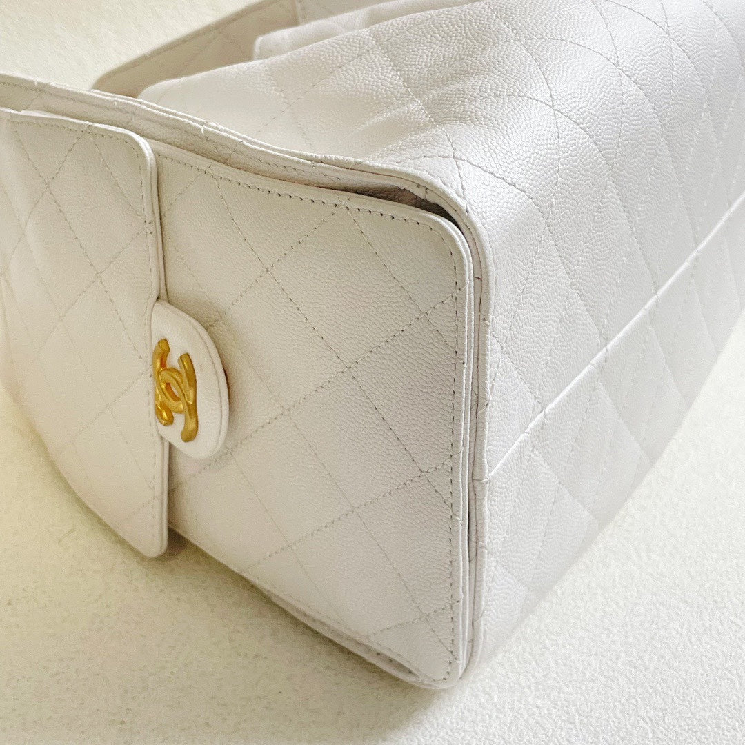 99%New🆕 Chanel 25Bag mini, Caviar Leather #15912
