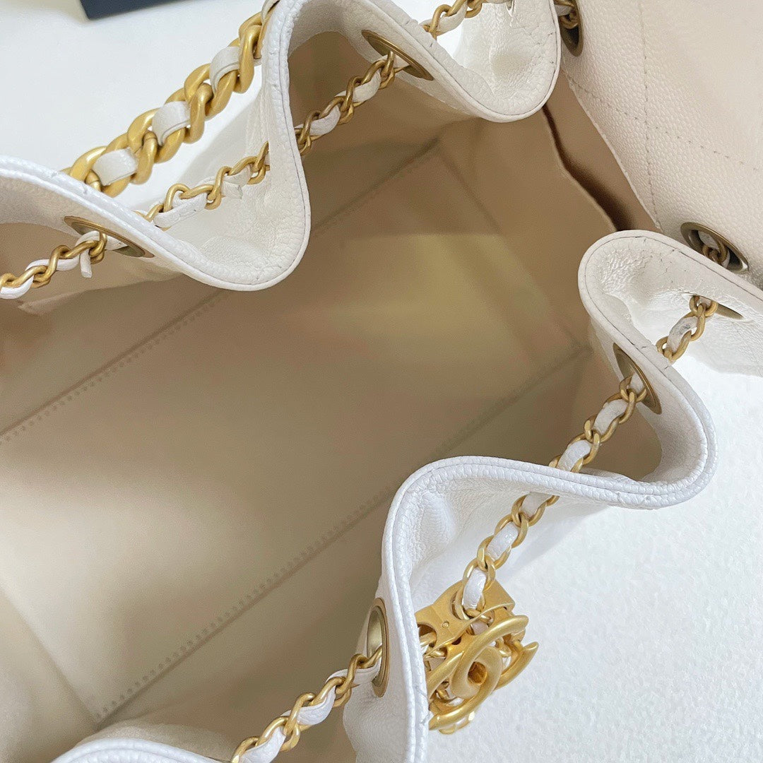 99%New🆕 Chanel 25Bag mini, Caviar Leather #15912