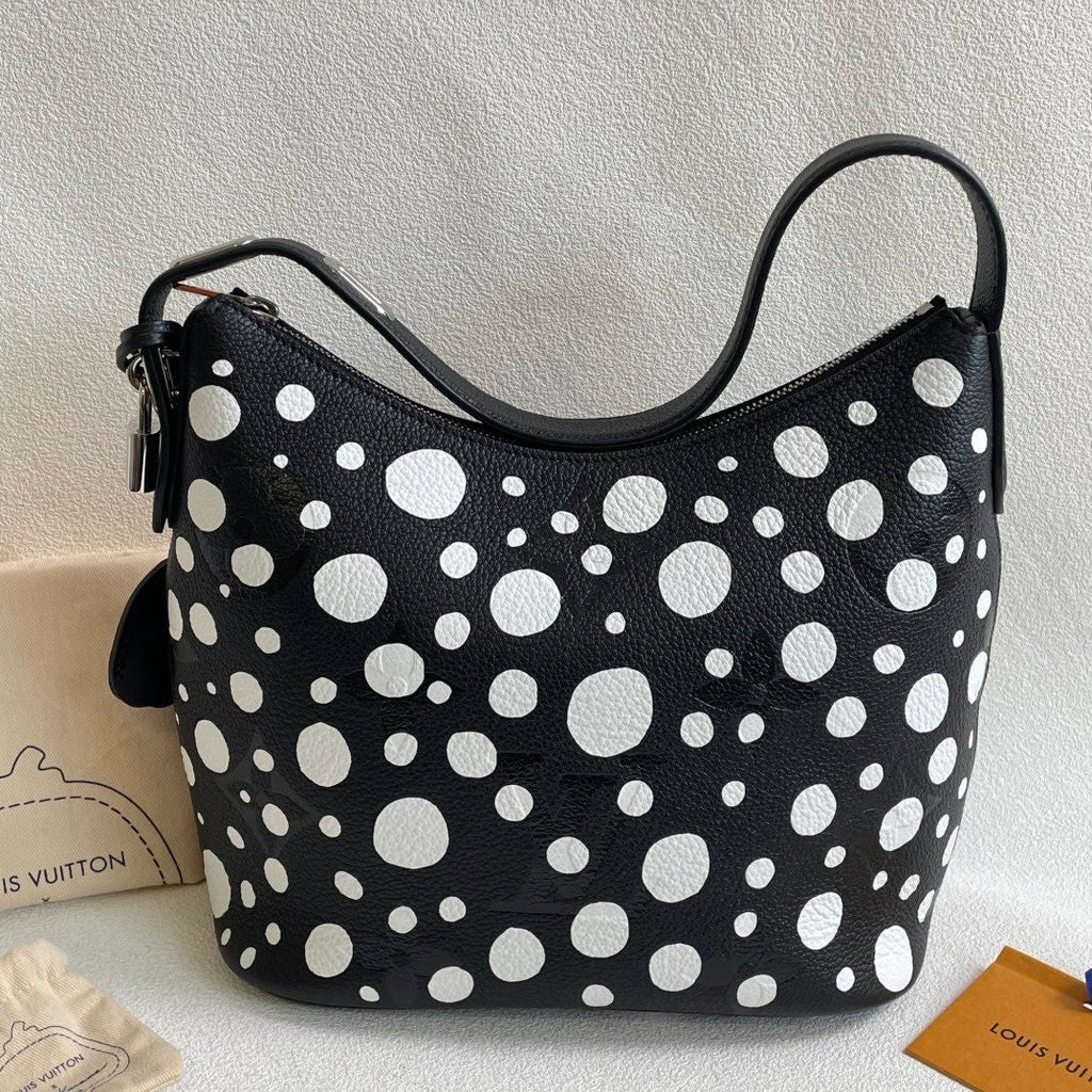 99%New🆕 Louis Vuitton x Yayoi Kusama Marshmallow Hobo (2025) #15759