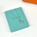 Tiffany Sterling Silver Heart Necklace 98% New