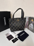 Chanel Wild Stitch Coco Mark Tote Bag / Handbag *with sticker MR23122025Z015