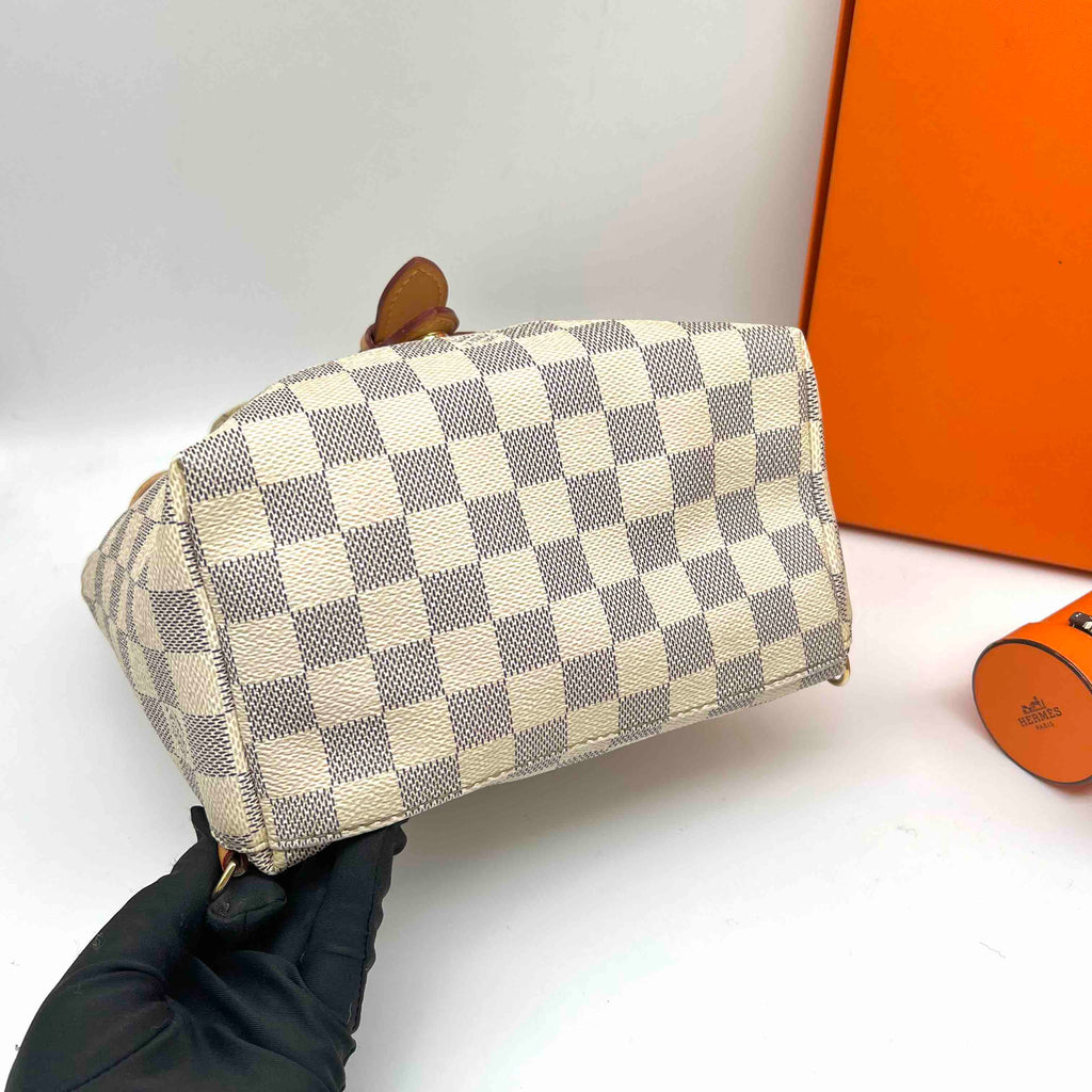 LV Damier Azur Backpack 90% New