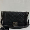 💕 Chanel Boy Bag Medium, Lambskin (2014) #15691