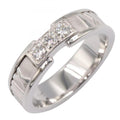 TIFFANY & Co. atlas diamond ring ring ring K18WG diamond White gold clear 1041681 - Condition A