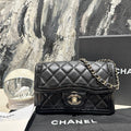 Chanel big mini CF 24Bpantent rolloff 12421