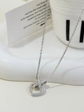 💕 Chaumet Liens de Chaumet Necklace, 18k White Gold & Diamonds #16199