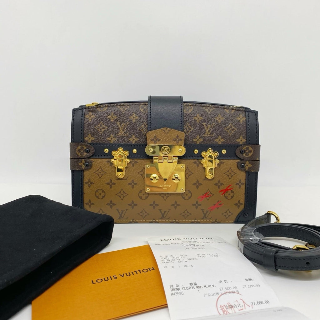 LV soft trunk clutch collection iconic monogram bag