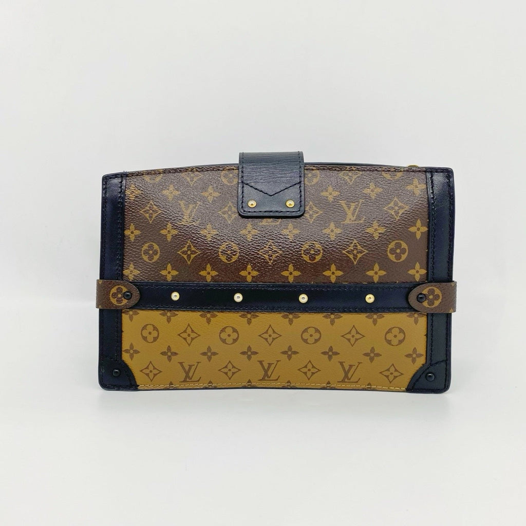 LV soft trunk clutch collection iconic monogram bag