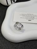 💕 BVLGARI B.Zero1 Ring (size 53) 18k White Gold #16192