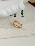 💕 Cartier Love Ring Single Diamond (size 51) 18k RoseGold #16066