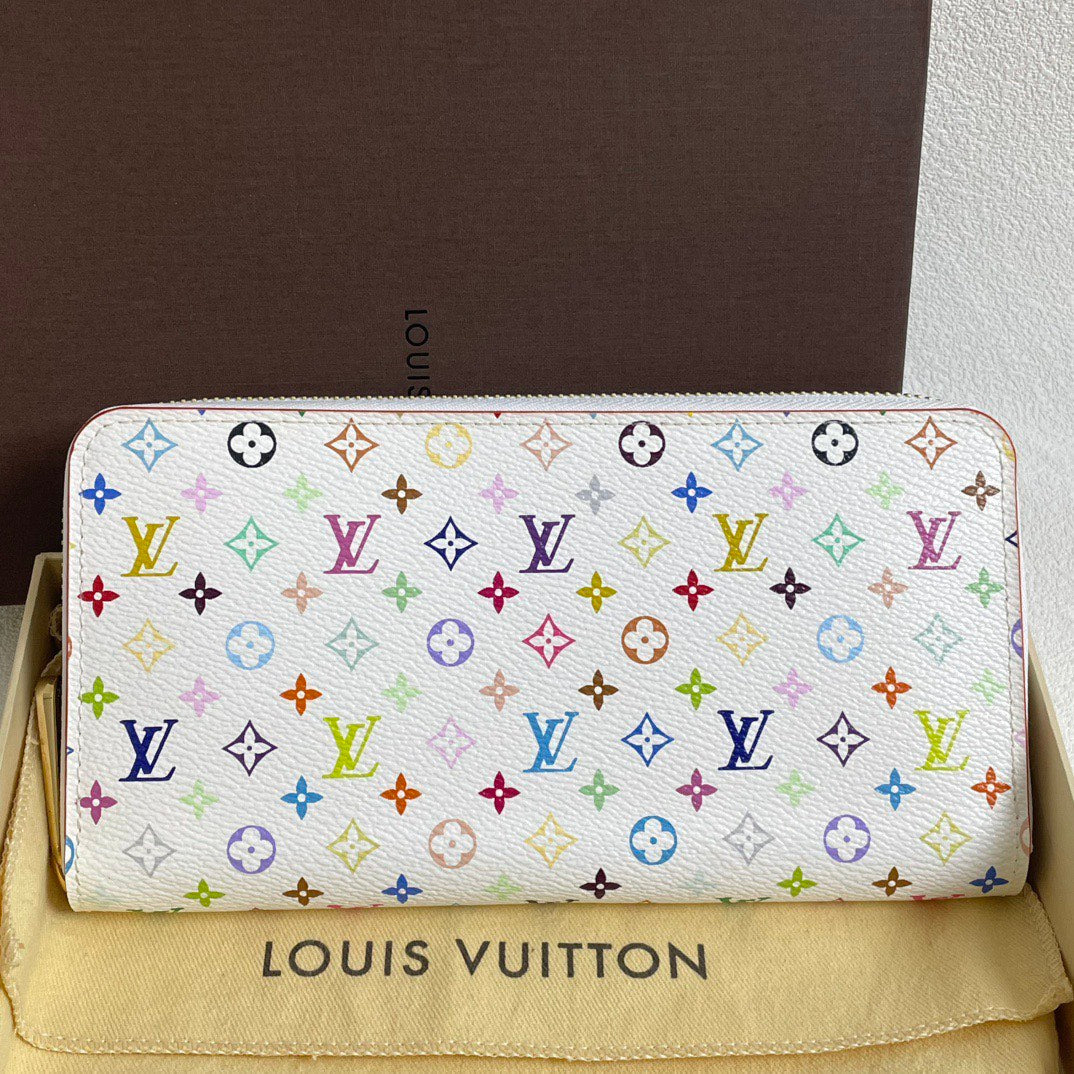 💕 Louis Vuitton x Murakami Multicolor Wallet (2016) #16270