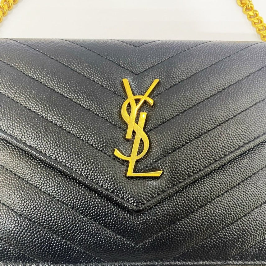 YSL envelope cowhide small size bag