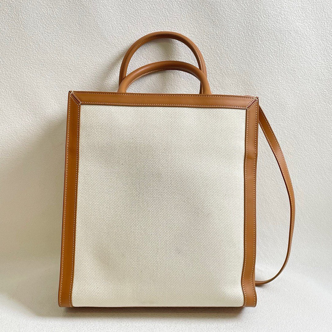 💕 Celine Canvas Vertical Tote Bag (2019) #16450