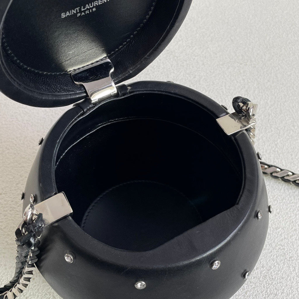 💕 Saint Laurent Crystal mini bucket Bag #16517