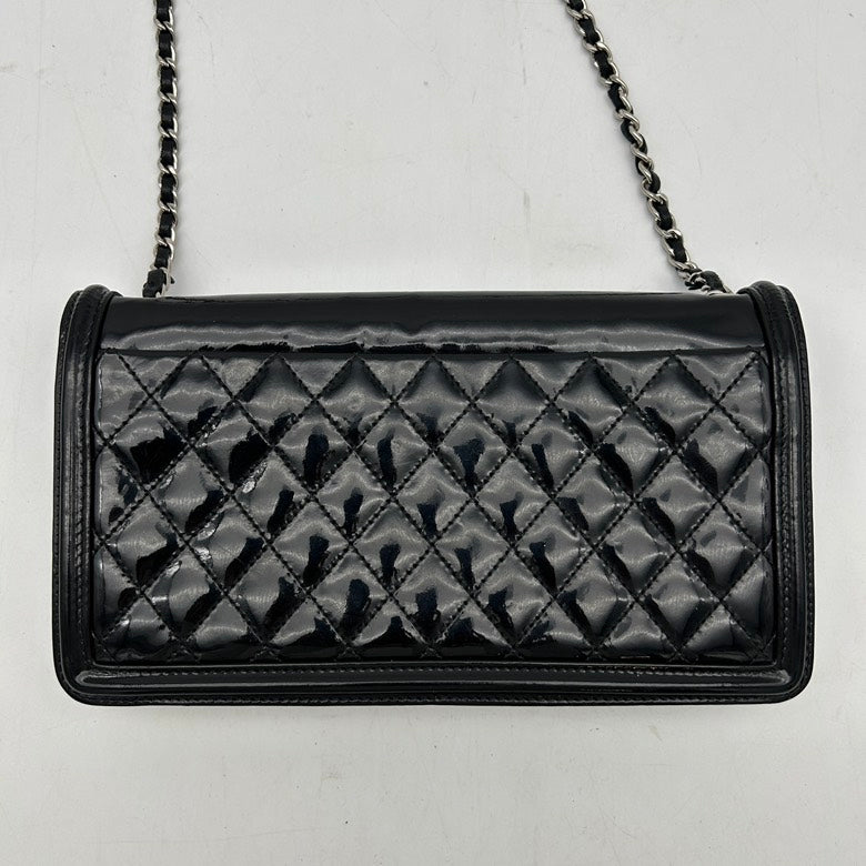 Chanel Plexiglass Boy Brick Chain ShoulderBag AJ281
