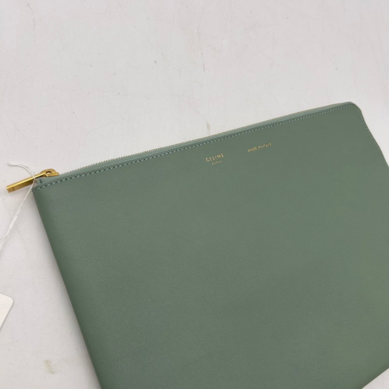Celine Leather Clutch AJ043