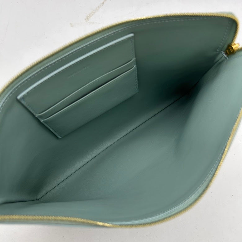 Celine Leather Clutch AJ043