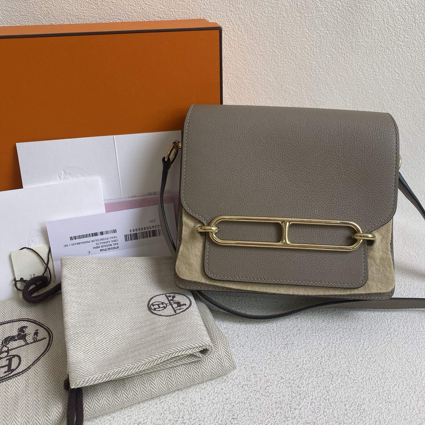 💕 Hermes Roulis 19 Evercolor Leather (2018) #16582