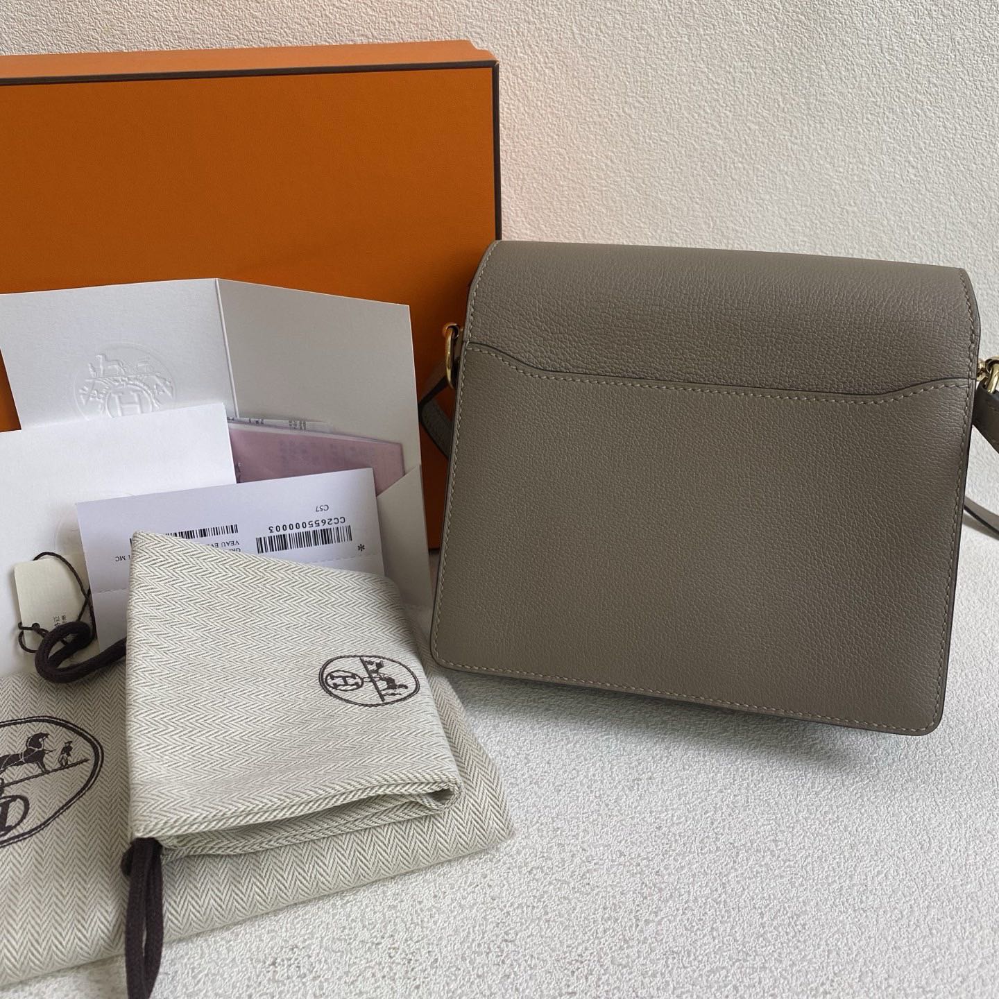 💕 Hermes Roulis 19 Evercolor Leather (2018) #16582