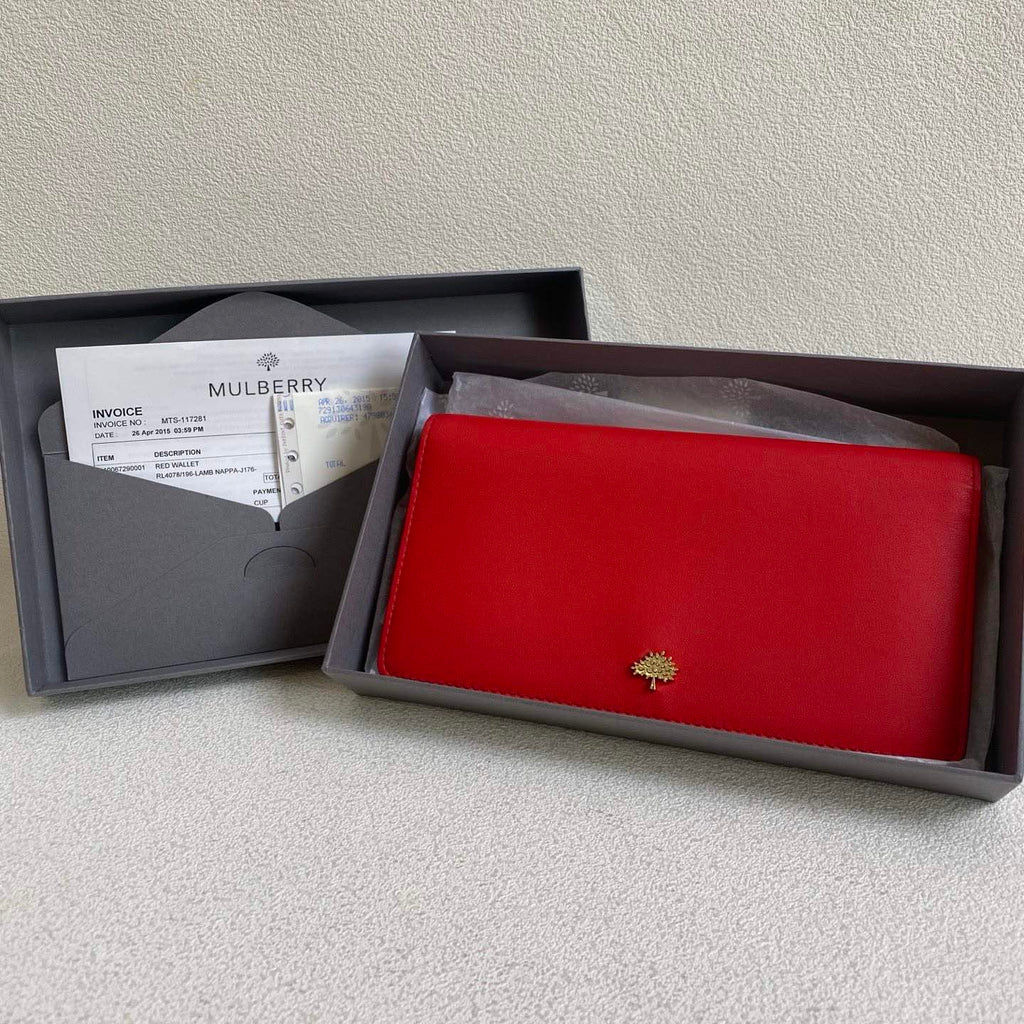 💕 Mulberry Leather Wallet #16539