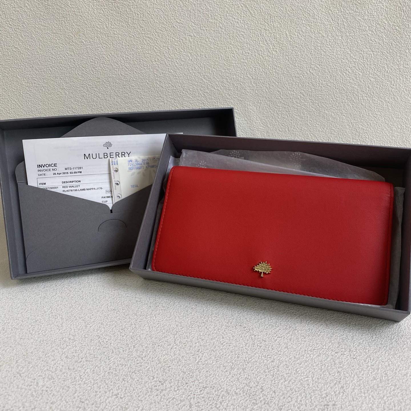 💕 Mulberry Leather Wallet #16539