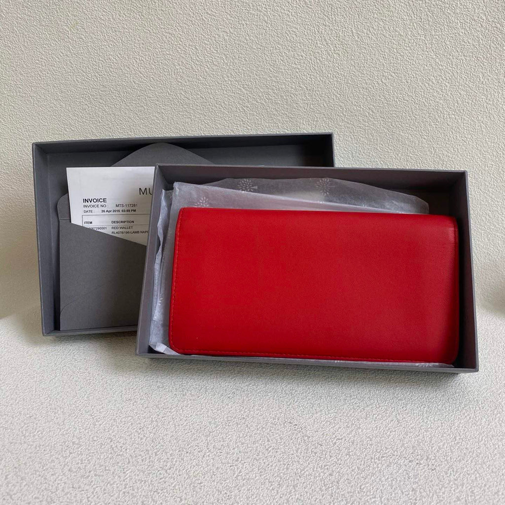 💕 Mulberry Leather Wallet #16539
