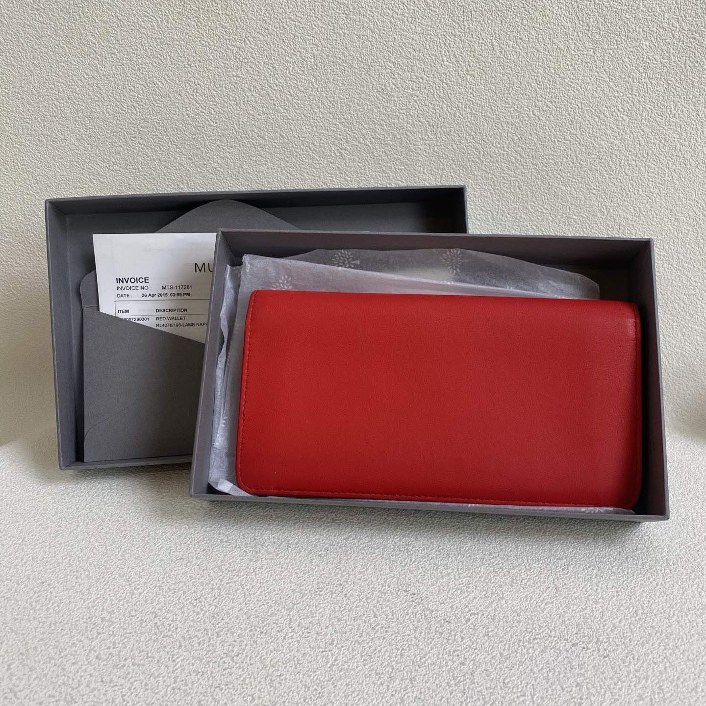 💕 Mulberry Leather Wallet #16539