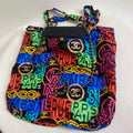 💕 Chanel Graffiti Foldable Tote Bag Caviar Leather (2021) #16444