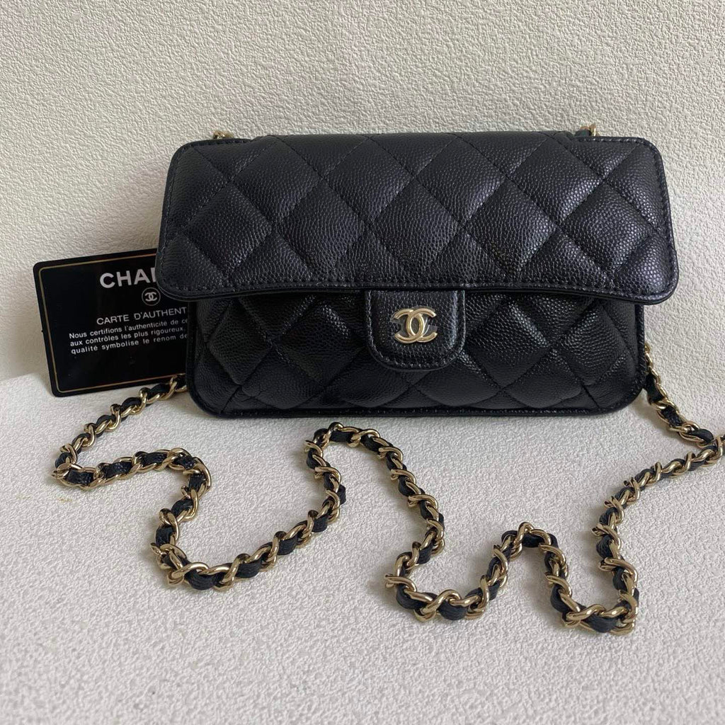 💕 Chanel Graffiti Foldable Tote Bag Caviar Leather (2021) #16444