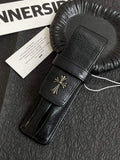 💕 Chrome Hearts Leather Pen Case & 925 Silver #16404