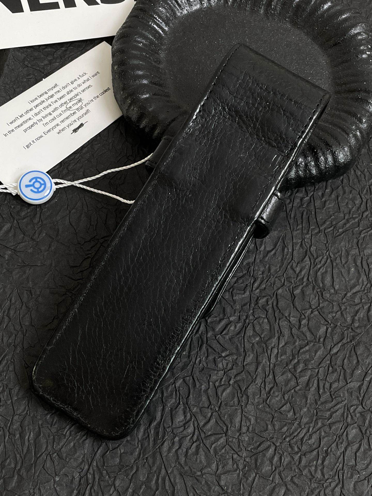 💕 Chrome Hearts Leather Pen Case & 925 Silver #16404