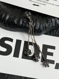 💕 Chrome Hearts JoJo Dangle Earring, 925 Silver #16320