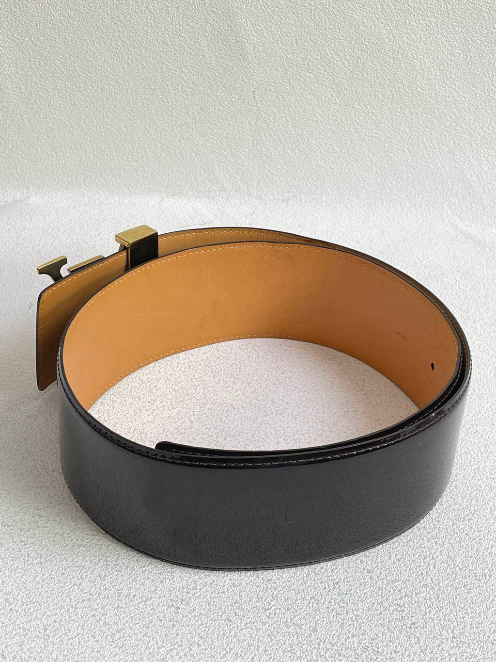 💕 Louis Vuitton Patent Leather Belt (size 85) #16597