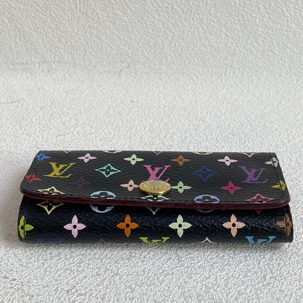 💕 Louis Vuitton Multicolor 4 Key Holder #16387